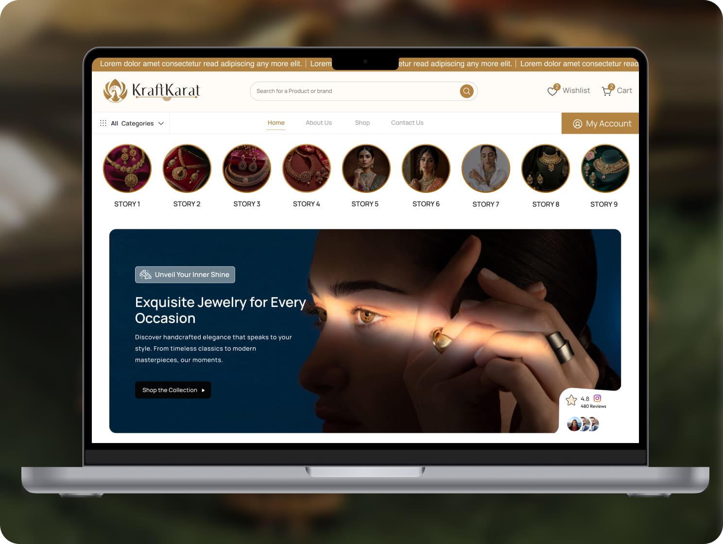 KraftKarat project screenshot